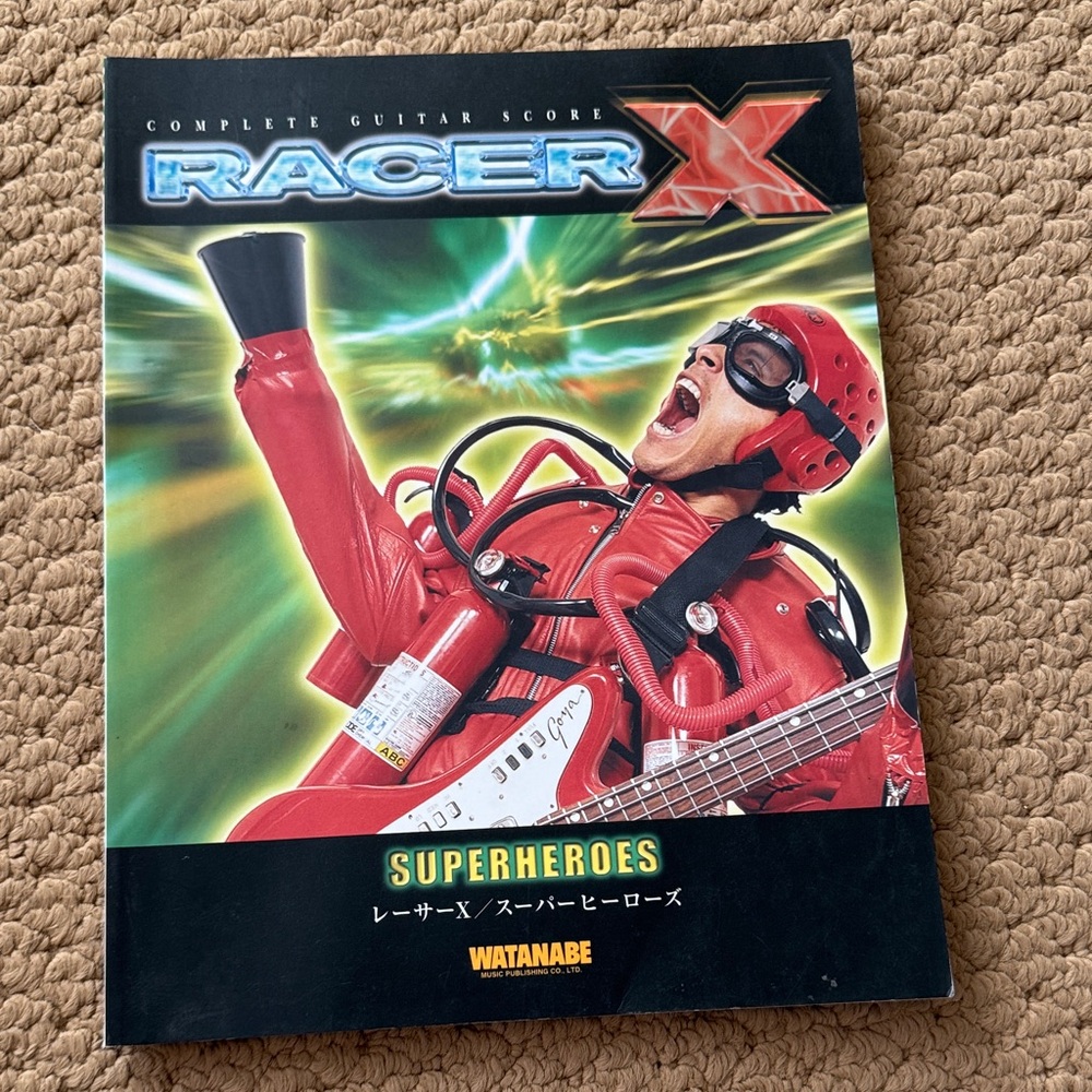 Racer X Complete Guitar Score Book